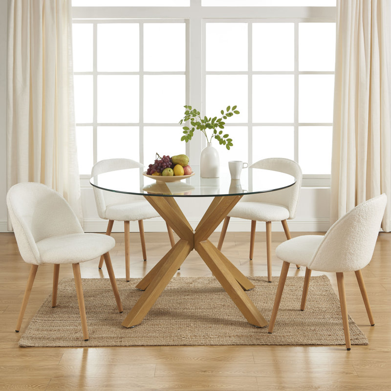 Oak effect table discount